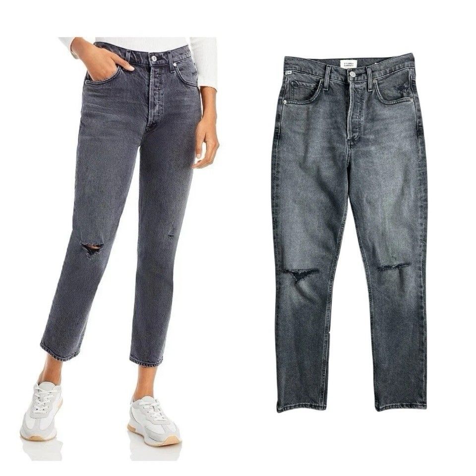 Citizens Of Humanity Jolene Premium Vintage Slim Jeans Size 24 Coh Button-Fly